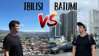 Tbilisi vs Batumi. Which is better?