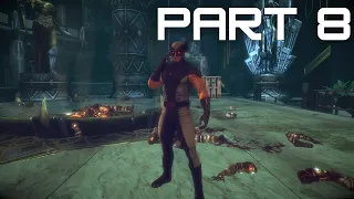 X-MEN ORIGINS WOLVERINE GAME HARD MODE - X-FORCE SUIT PART 8