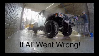 JEEP WRANGLER TJ CAR WASH DISASTER!