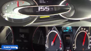 Clio IV RS EDC v 208 GTi v Fiesta ST Acceleration BATTLE!