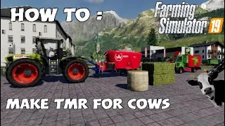 HOW TO MAKE TMR -FARMING SIMULATOR 19 -PS4-FS19