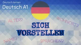 Introduce yourself in German | Learn German A1