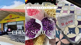 CHINA SQUARE VLOG | RUGS FROM R22 😮 | AFFORDABLE HOMEWARE + DECOR | SOUTH AFRICAN YOUTUBER