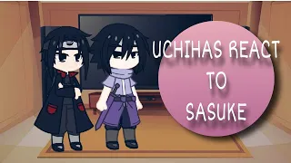 # UCHIHAS REACT TO SASUKE|NARUTO|GACHA CLUB|Lailas_uv gachaclub #narutoshippuden #sasuke #fyp#itachi