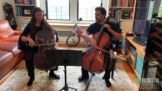 #MusicConnectsUs Rafael & Dorothea Figueroa, Cellists  →  Duo for Two Cellos, Op 103, No.1 by Kummer