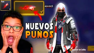 SACANDO LOS NUEVOS PUÑOS De DAGA de Assassin's Creed EN FREE FIRE