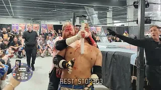 GCW Homecoming 2023 Highlights  #reststop203 #deathmatch #deathmatchwrestling #GCW #GCWHomecoming