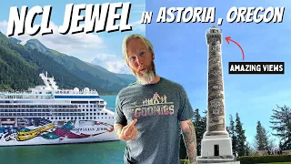 NCL Jewel Cruise: Visiting The Goonies Filming Locations & AMAZING Views from the Astoria Column!