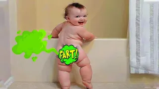 Try Not To Laugh With Babies Fart Moments - Funny Baby Videos