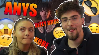 Me and my sister watch Anys ft. Dizzy DROS - Kobe (Prod. OldyGotTheSound) (Reaction)