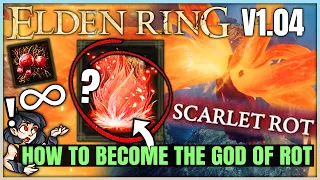 Super ROT is INCREDIBLE Now - Incantation Buff in 1.04 - Best Elden Ring Scarlet Aeonia Build!