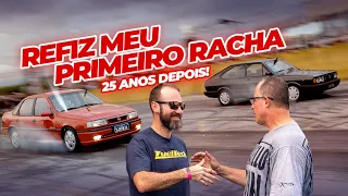 Chevrolet Vectra GSI vs VW Passat Pointer! 25 years later, I've remade my very first drag race!
