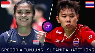 Gregoria Tunjung(INA) vs Supanida Katethong(THA) Badminton Match Highlights | Revisit  2022