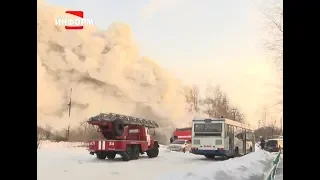 Пожар в Мамонтово