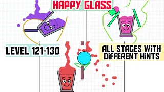 Fun || Entertainment || Happy Glass (Lion Studios) ||Level 121-130 with different hints||Game5mobile