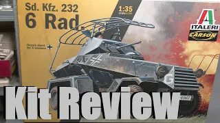 Kit review: Italeri "schwerer Panzerspähwagen (Fu) Sd.Kfz 232 6-Rad" in 1/35 scale