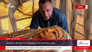 Mısır’da 2 bin 500 yıl Öncesine Ait 27 Lahit Bulundu | 25.09.2020