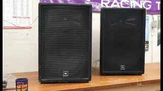Are your speakers blown? Here's how to check. - JBL JRX200 repair