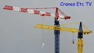 Conrad Liebherr 112 EC-H Tower Crane 'Vinci' / 'Van Wellen' by Cranes Etc TV