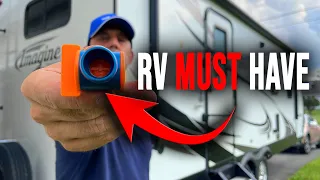 RV Low Point Drain Hack -  A Cheap, Time Saving RV Maintenance Modification! #shorts