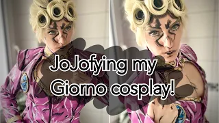 JoJofying my Giorno cosplay!