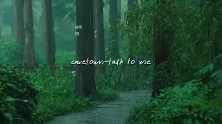 cavetown — talk to me | lyrics (w/rain sounds)