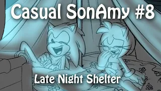 Month of Lurve 2024: Animatic Dub | Casual SonAmy 8: Late Night Shelter by @SherryDoodlez