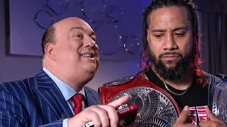 Paul Heyman Tells Roman Reigns orders to Jimmy Usos at WWE Smackdown 10/02/23