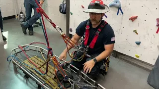 High Angle Alternate basket rigging