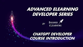 Articulate 360 and ChatGPT Developer Course - Taster Introduction - Register On Our Website Today! 🚀