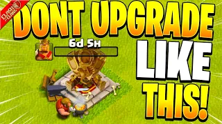 Always DO THIS When Upgrading Heroes in Clash of Clans!