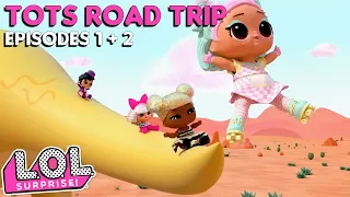 The First Stops on Route 707! 🦖🥤| LOL Tots Road Trip Episodes 1-2 | L.O.L. Surprise!