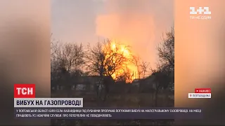 У Полтавській області стався вибух газової магістралі