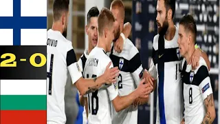 Finland vs Bulgaria(2-0) Extended Highlight