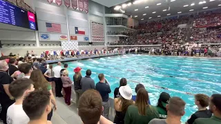 2022 6A UIL Swimming & Diving state championship 100 butterfly A final