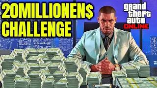 20 Millionen $ Challenge : Das große Geld in GTA? - GTA Online Deutsch