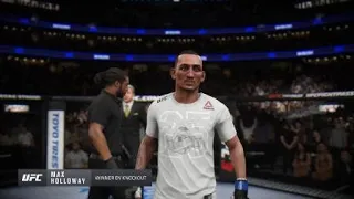 Holloway vs Aldo ridiculous UFC 3 1st round KO