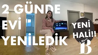 2 günde 35 yıllık evi nasıl dönüştürdük? // İç Mimar Berna