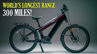 Top 5 World's Long Range Electric Bikes!
