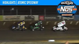 World of Outlaws NOS Energy Drink Sprint Cars | Atomic Speedway | May 26th, 2023 | HIGHLIGHTS