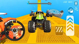Monster Truck Mega Ramp Extreme Racing - Impossible GT Car Stunts Driving - game Android Game#27