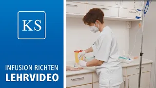 Lehrvideo | Infusion Richten und Verabreichen