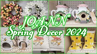 JOANN FABRICS SPRING DECOR 2024 SHOP WITH ME