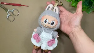 Crochet Labubu’s Cute Dress