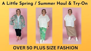 A Very Little Spring / Summer Haul & Try On - Over 50 Plus Size Fashion - New Look Curves