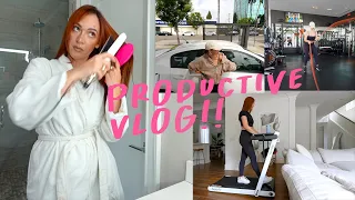 Productive Vlog: Getting Back into Routine + Running Errands!