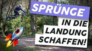 Sprünge in die Landung schaffen! | so kommst du drüber | MTB und Ebike Fahrtechnik Tutorial