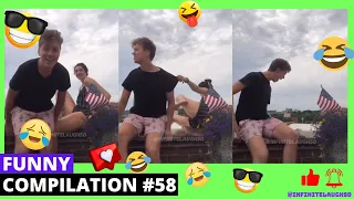 FUNNY PEOPLE😂 COMPILATION FAILS, PRANKS, ANIMALS & VIRAL MEMES #58