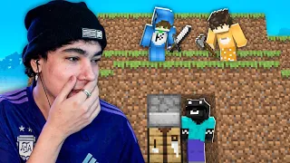 SPREEN vs 2 CAZADORES ⚔️ (MINECRAFT SPEEDRUN con AMIGOS )