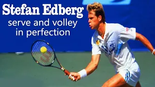 Stefan Edberg 🇸🇪 Serve & Volley in Perfection.